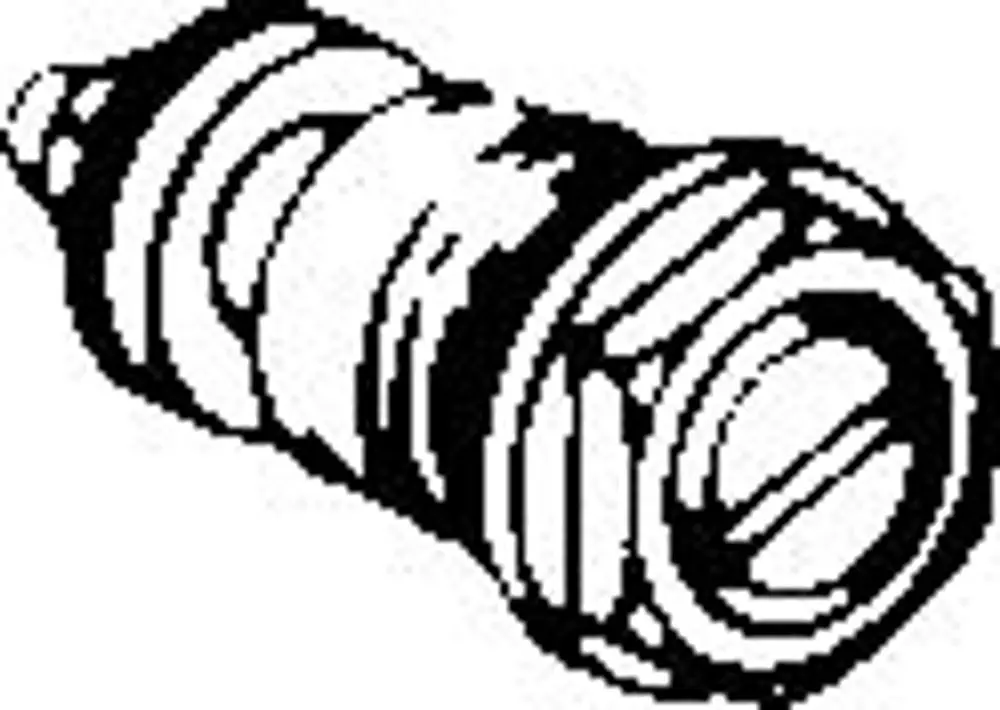 Absperrventil von HANSA, runde Form mit Gewinde, geeignet für Trinkwasser- und Heizungsinstallationen.